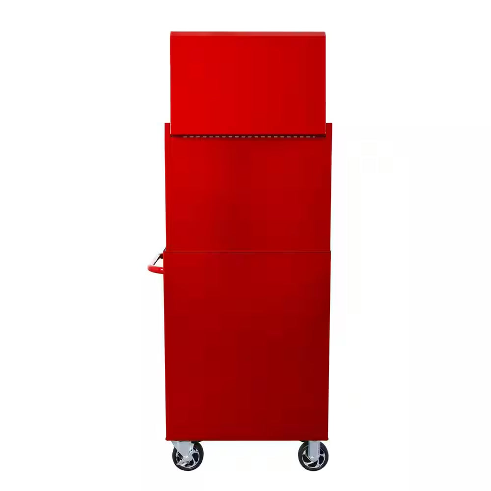 Tool Storage 27 In. W X 18 In. D Standard Duty Red Rolling Tool Chest Combo