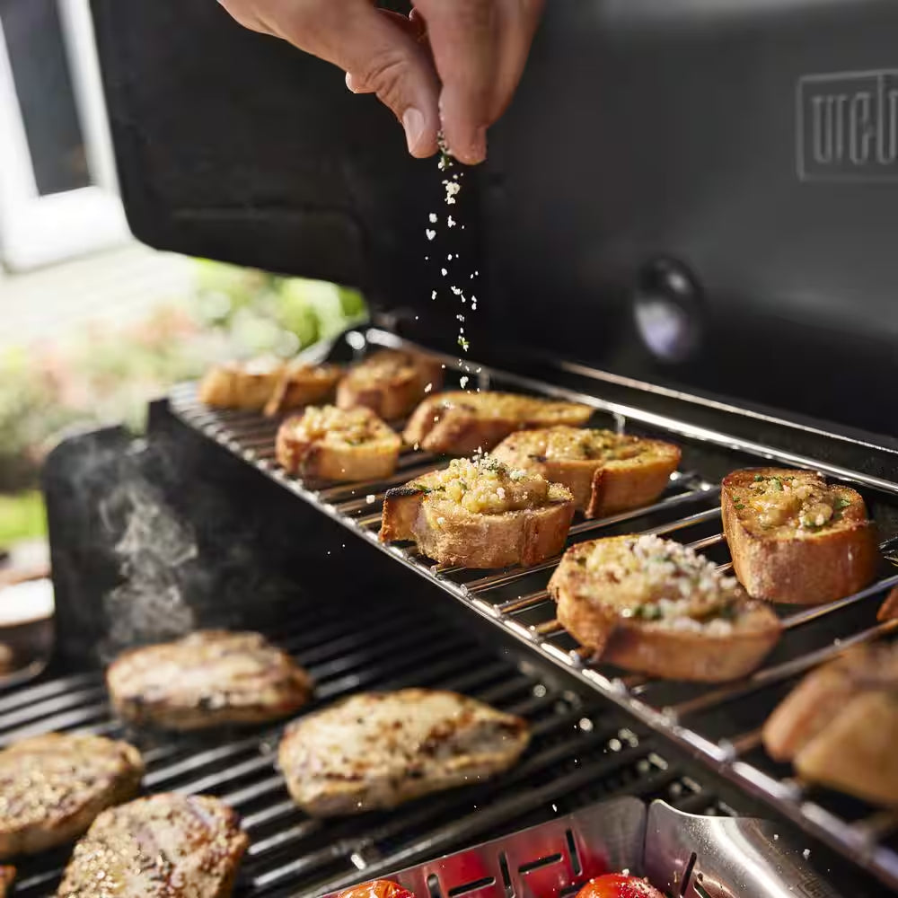 Genesis E-325 3-Burner Liquid Propane Gas Grill in Black with Large Sear Zone