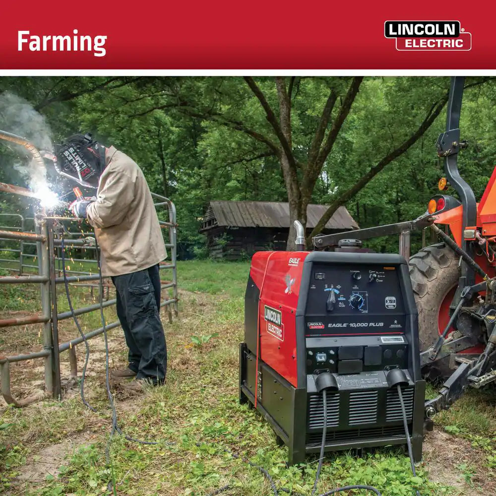 225 Amp Eagle 10,000 plus Gas Engine Driven Welder with LE Engine