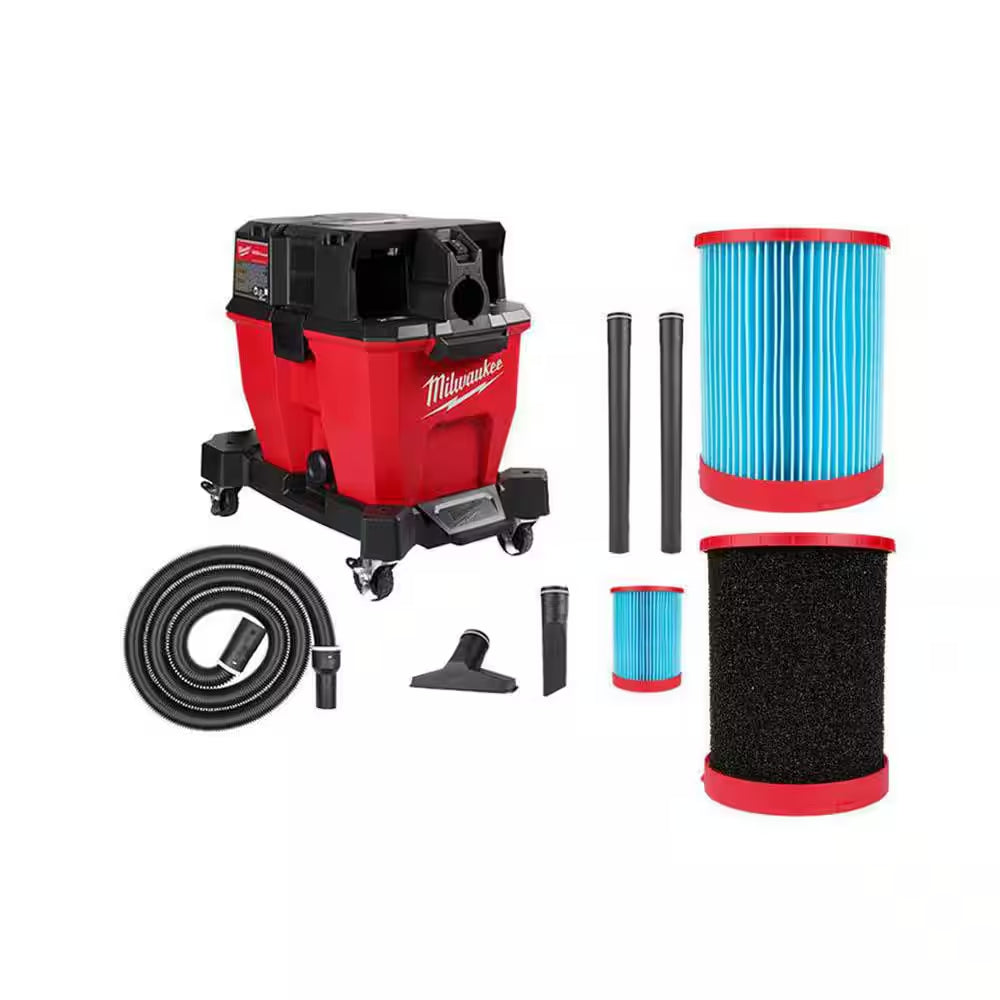 M18 18-Volt 2 Gal. Lithium-Ion Cordless Wet/Dry Vacuum with M18 XC 5.0 Ah Starter Kit