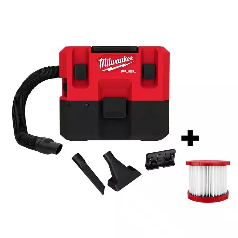 M18 18-Volt 2 Gal. Lithium-Ion Cordless Wet/Dry Vacuum with M18 XC 5.0 Ah Starter Kit