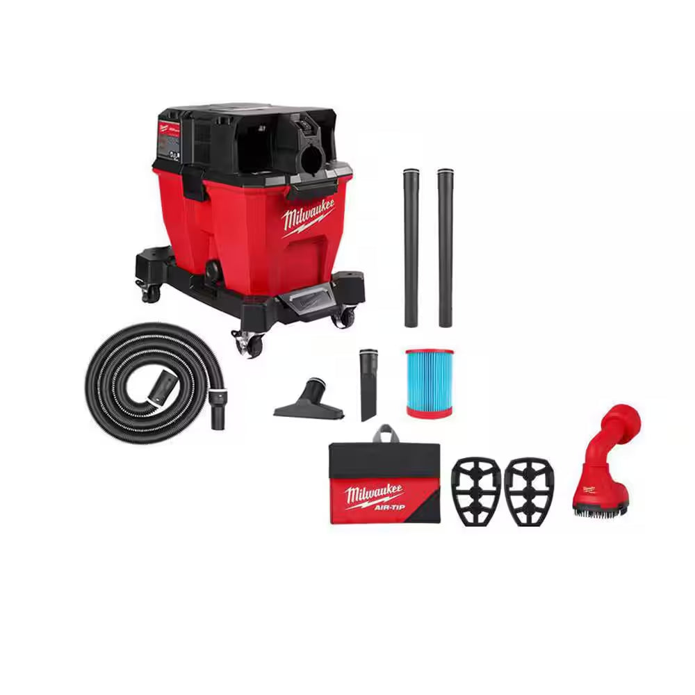 M18 18-Volt 2 Gal. Lithium-Ion Cordless Wet/Dry Vacuum with M18 XC 5.0 Ah Starter Kit