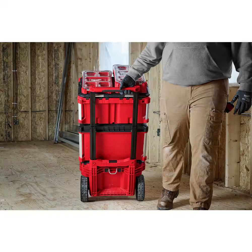 PACKOUT 22 In. Rolling Modular Tool Box Low Profile Handle