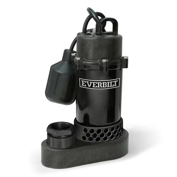 1/2 HP Aluminum Submersible Sump Pump Tether Switch
