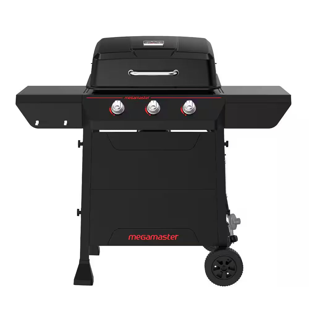 2-Burner Propane Gas Grill in Black