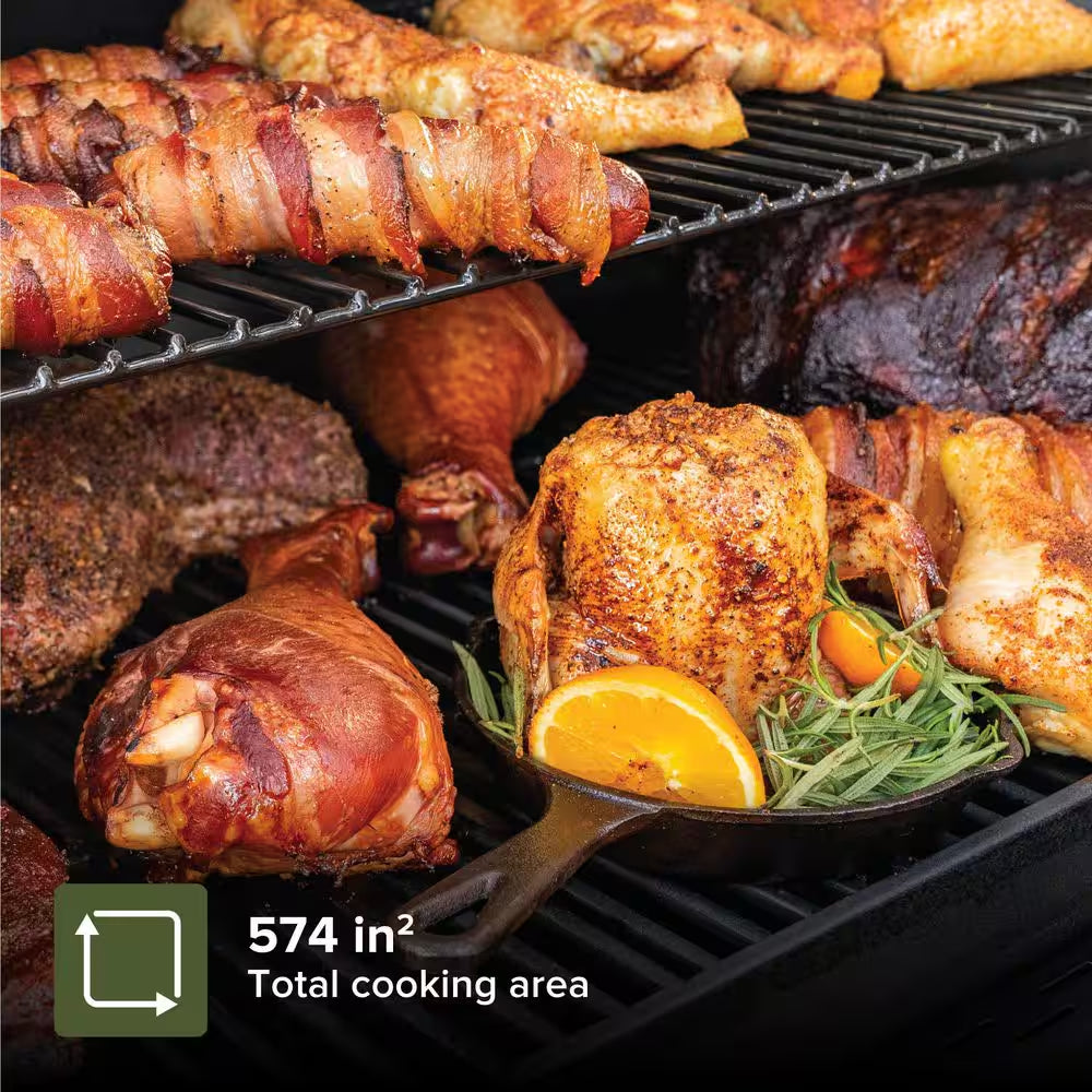 Oakford Homestead 24-Heavy Duty Charcoal Grill in Black