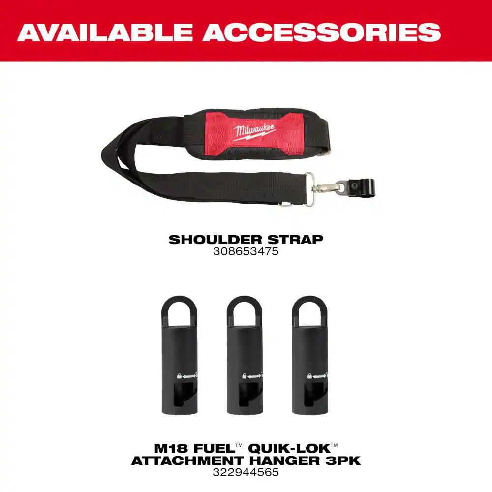 M18 FUEL QUIK-LOK Rubber Broom Attachment