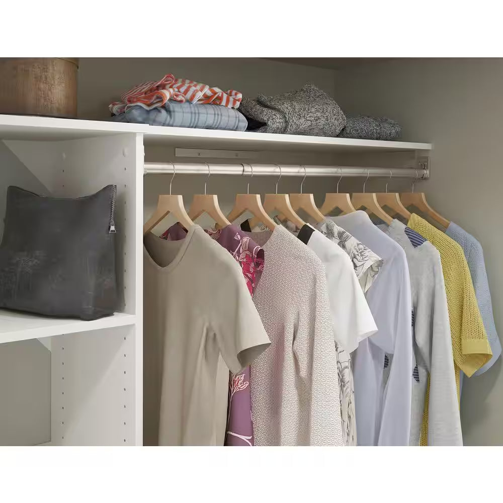 Style+ 48 In. W White Top Shelf Kit