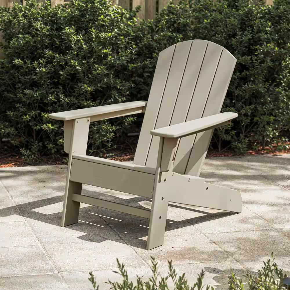 Seabrook Adirondack Chair in Slate Grey