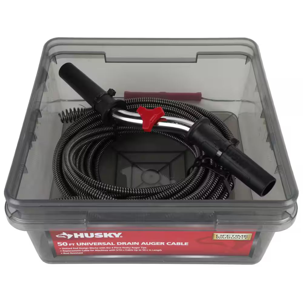 50 Ft. Drain Auger, Replacement Cable for Electric Augers