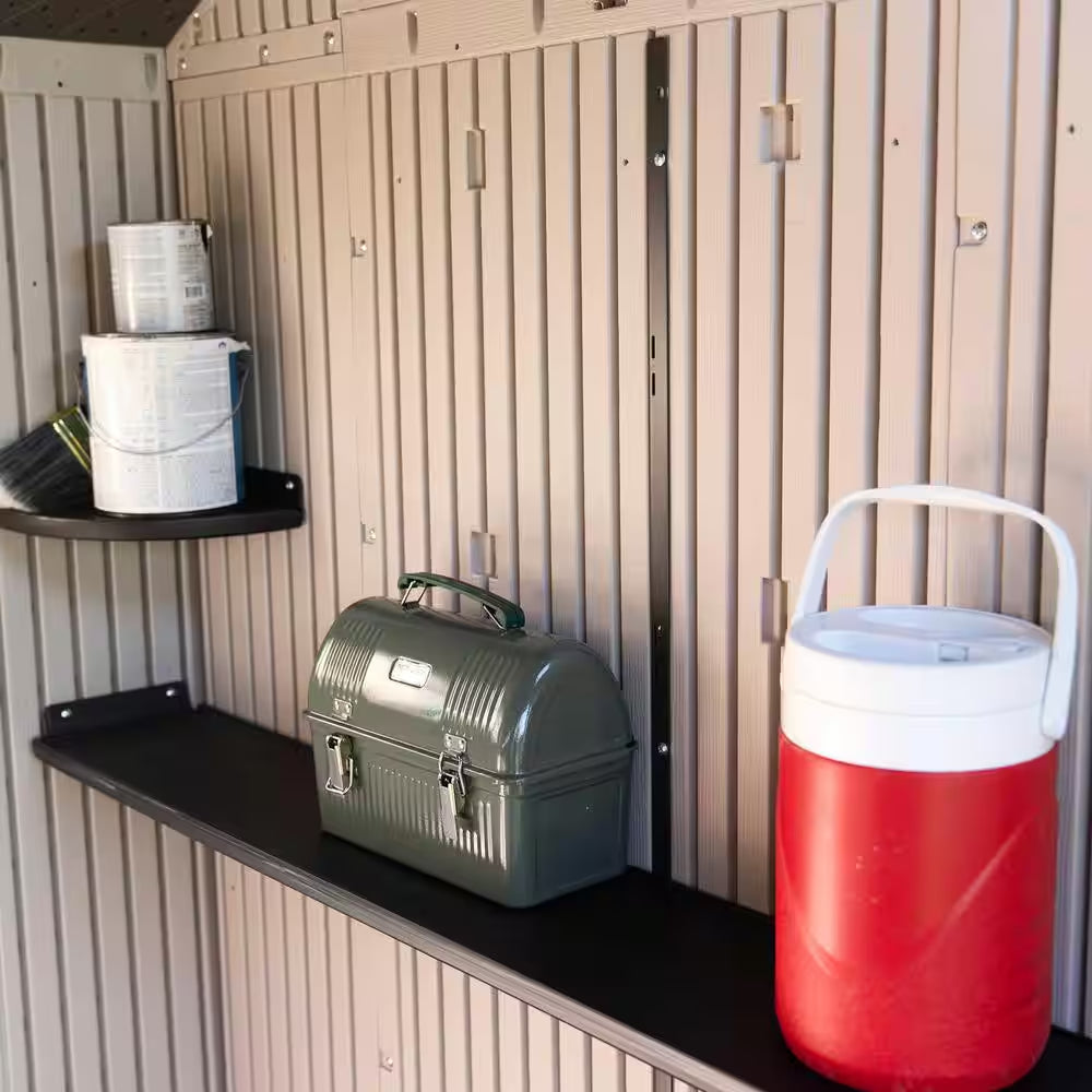 10 Ft. X 8 Ft. Resin Outdoor Garden Shed