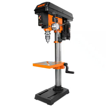 5-Amp 10 In. Variable Speed Cast Iron Benchtop Drill Press with Laser and 1/2 In. Chuck Capacity