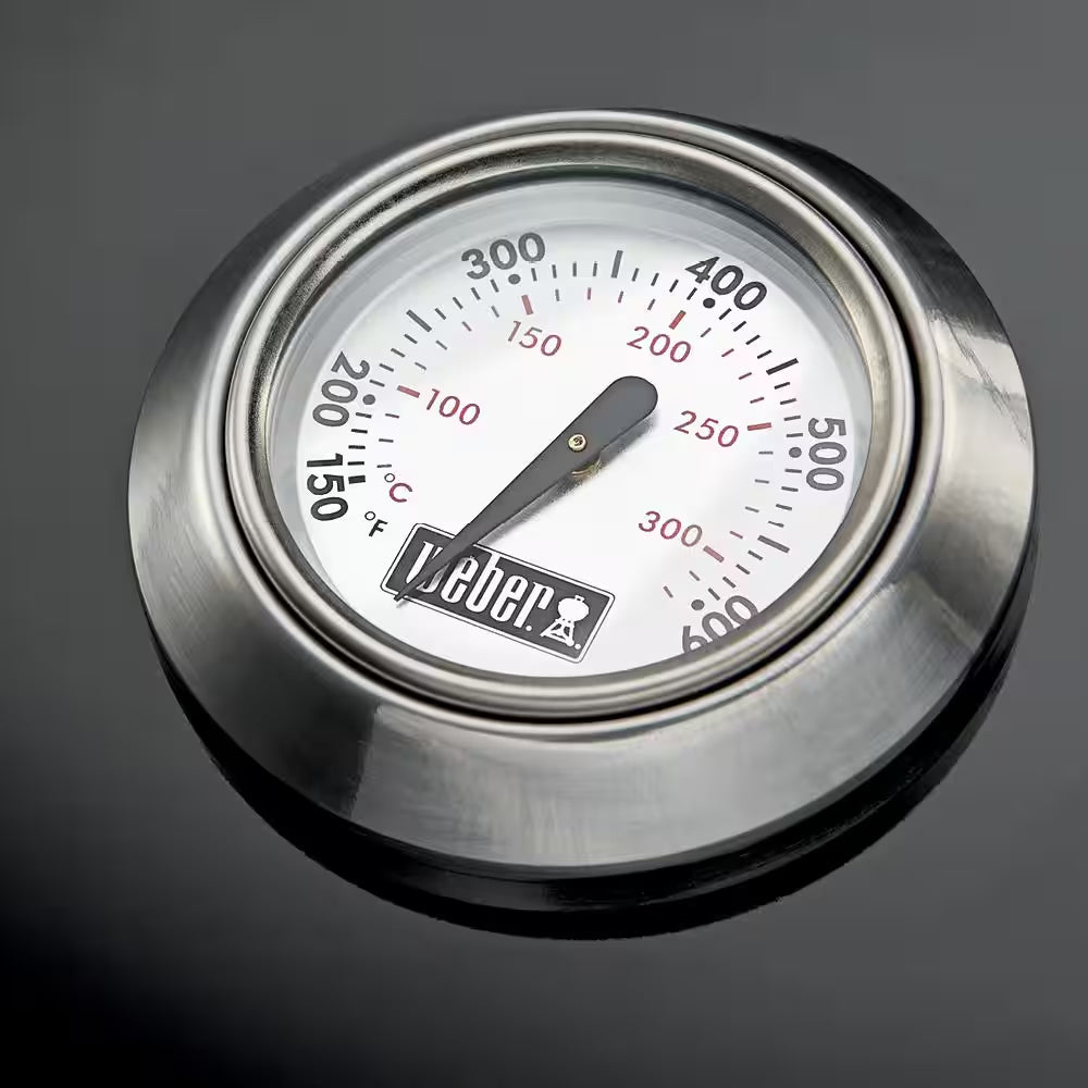 Master-Touch 22 In. Charcoal Grill in Black with Built-In Thermometer