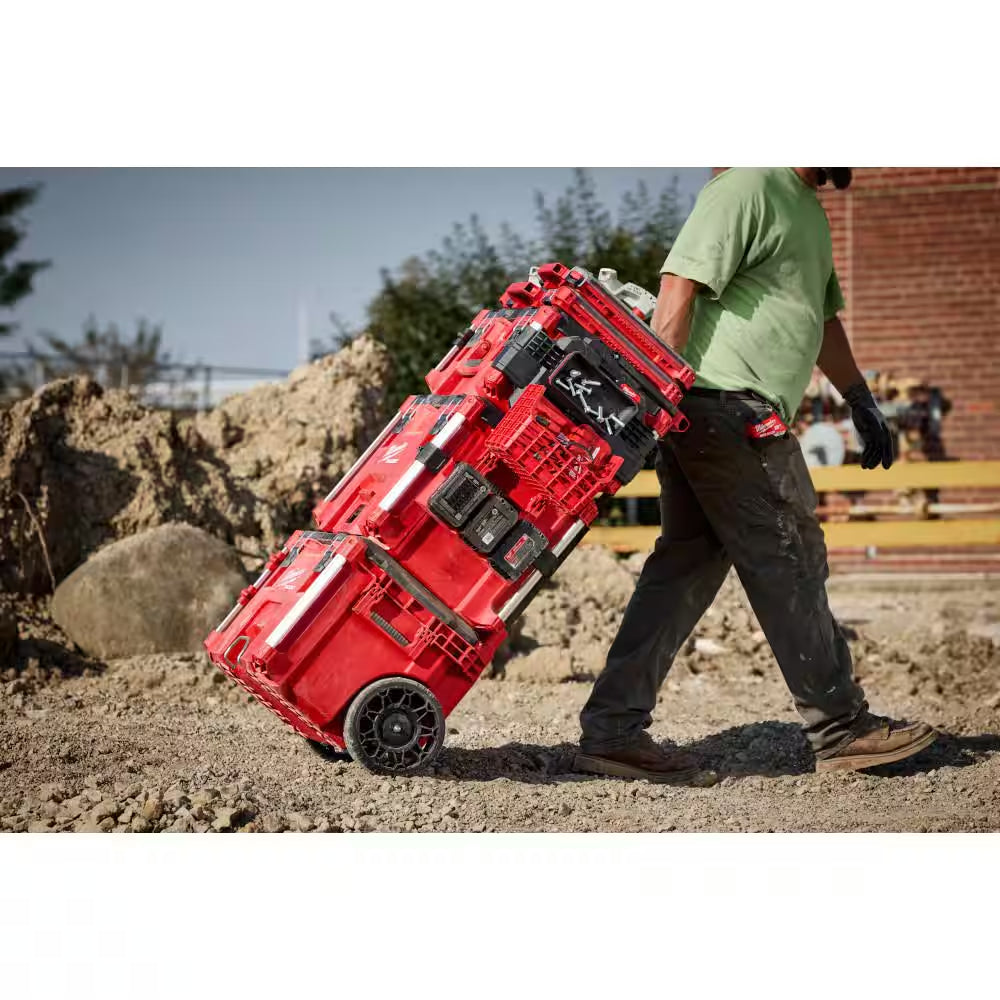 PACKOUT 22 In. Rolling Modular Tool Box Low Profile Handle