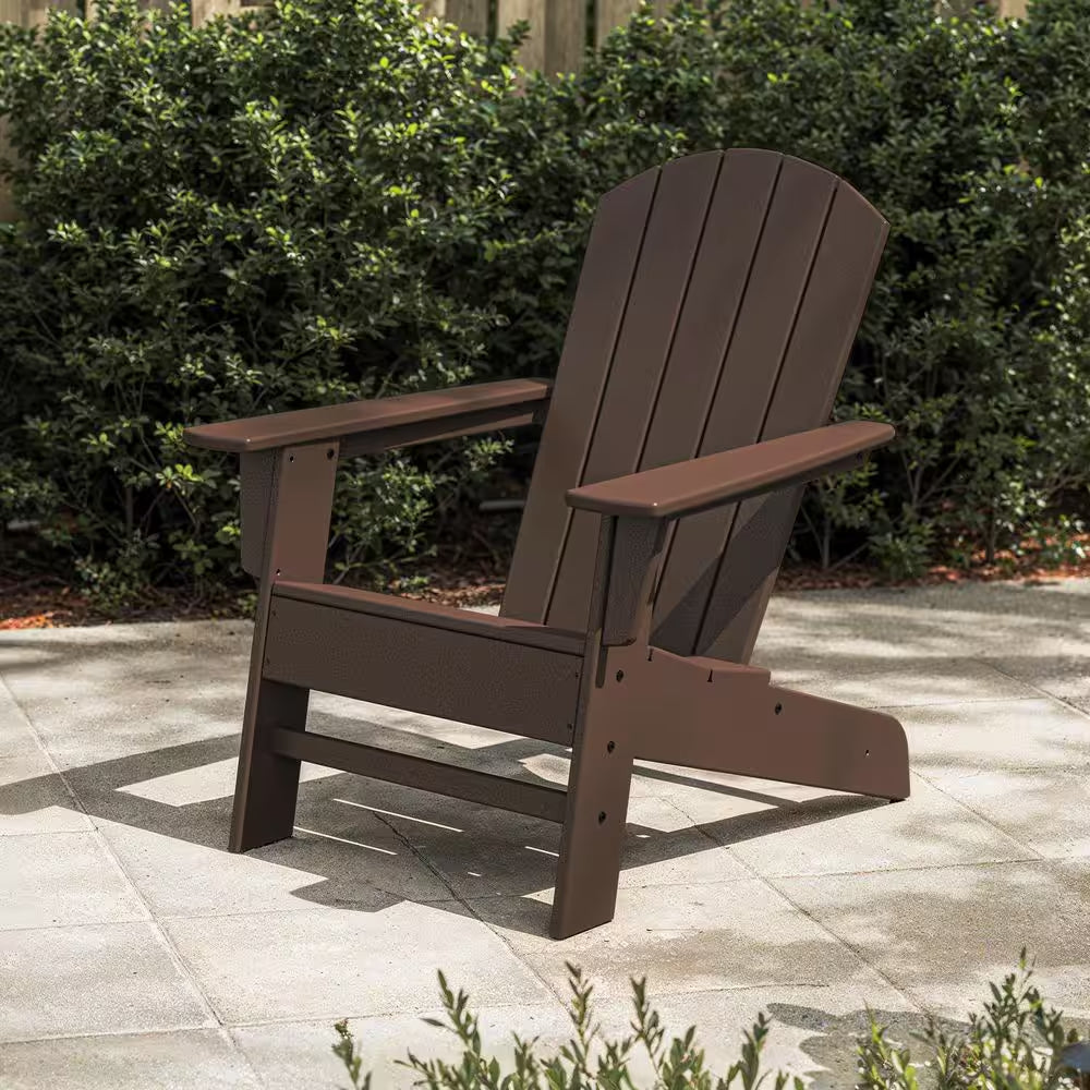 Seabrook Adirondack Chair in Slate Grey