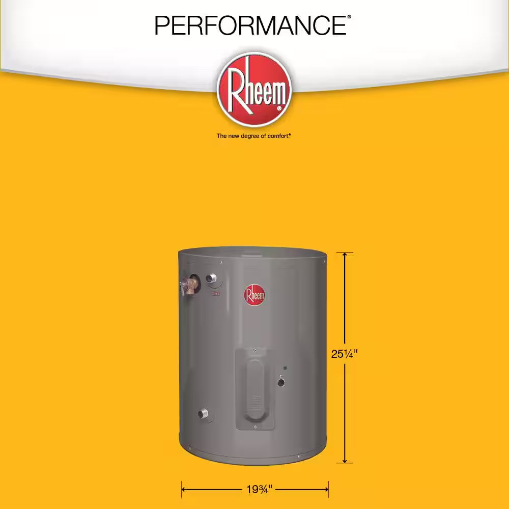 Performance 20 Gal. 2000-Watt Single Element Electric Point of Use Water Heater with 6-Year Warranty