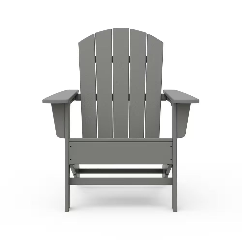 Seabrook Adirondack Chair in Slate Grey