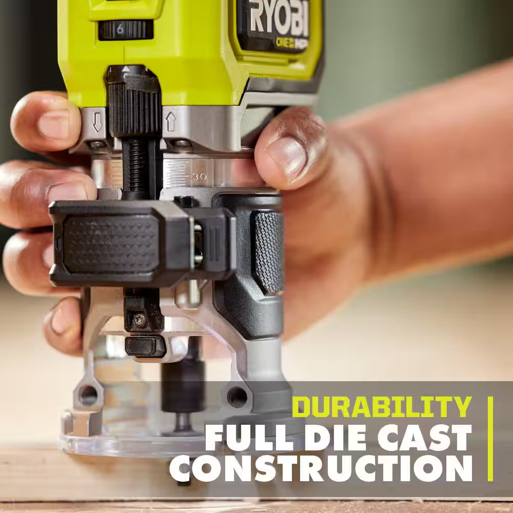 ONE+ HP 18V Brushless Cordless Compact Router (Tool Only)