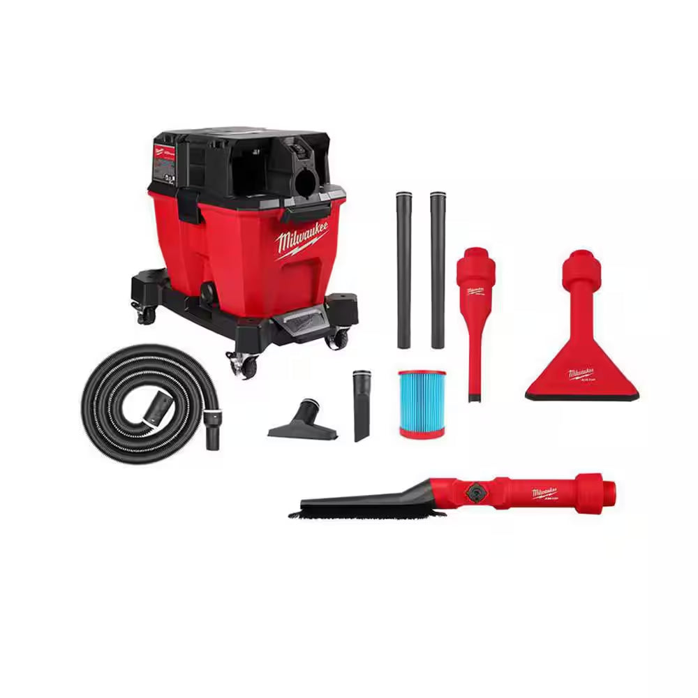 M18 18-Volt 2 Gal. Lithium-Ion Cordless Wet/Dry Vacuum with M18 XC 5.0 Ah Starter Kit