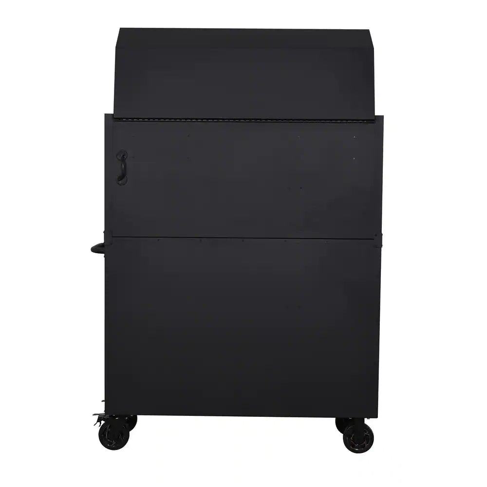 Tool Storage 52 In. W X 20 In. D Heavy Duty Rolling Tool Chest Combo in Matte Black