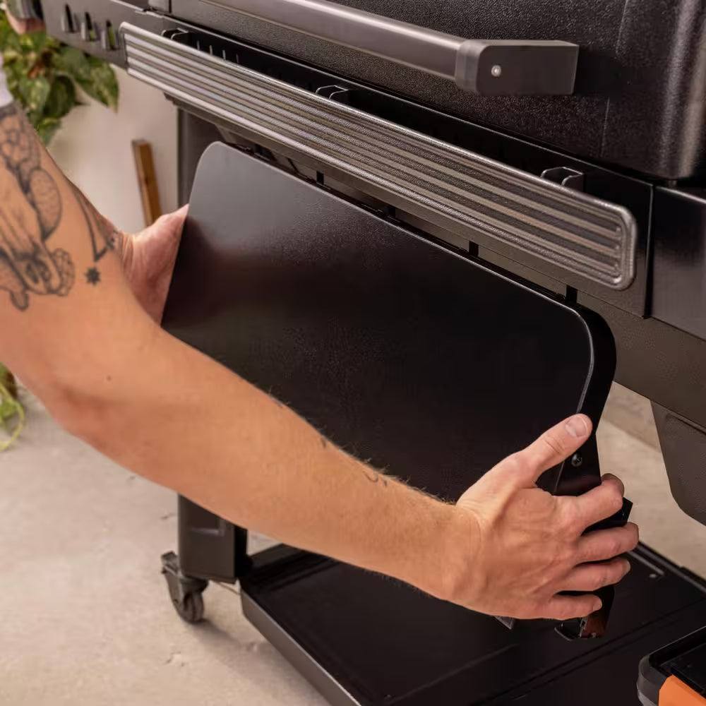 Woodridge Pro Wi-Fi Pellet Grill and Smoker in Black
