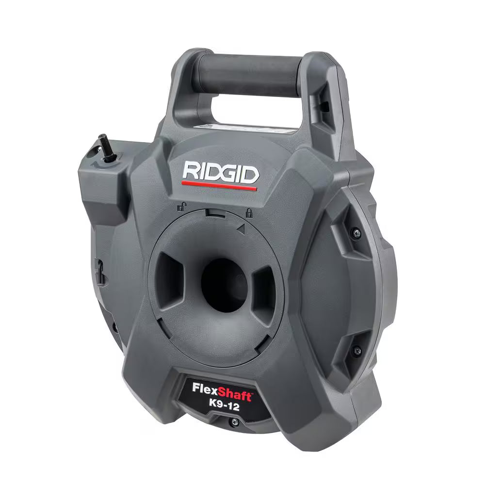 K9-12 Flexshaft Wall-To-Wall Drain Cleaner, 1/4 In. X 30 Ft. Cleans 1-1/4 In. to 2 In. Pipes to Full Flow Capacity