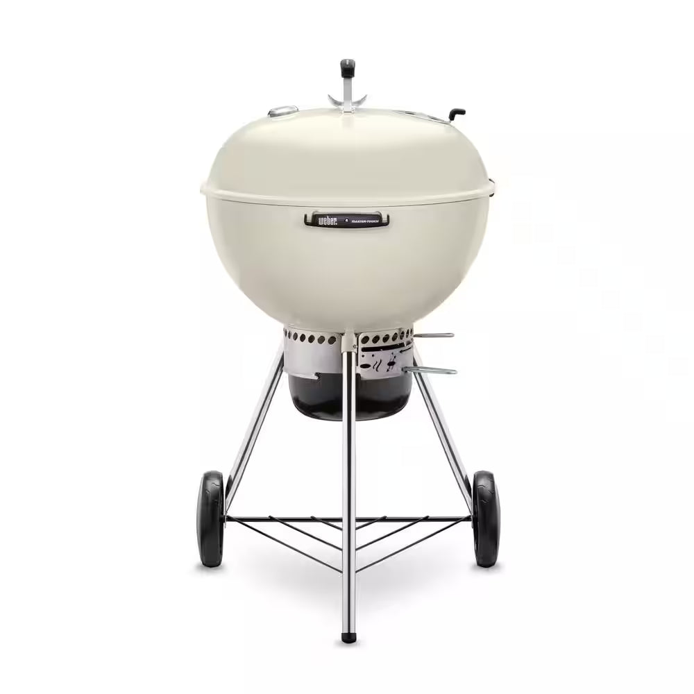 Master-Touch 22 In. Charcoal Grill in Black with Built-In Thermometer