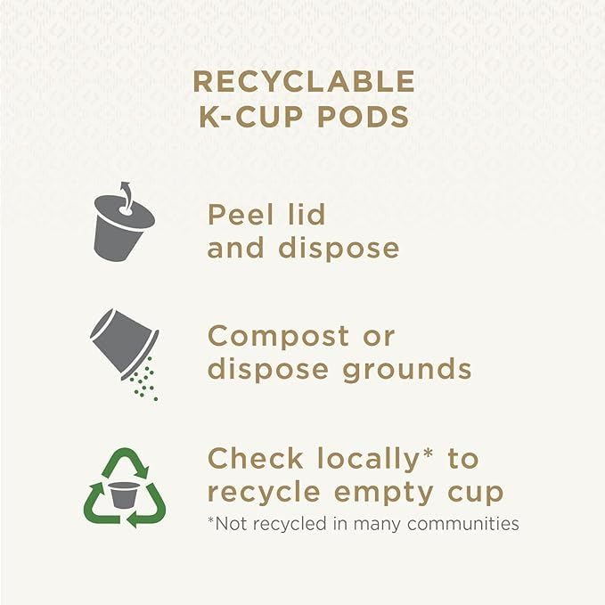 Peet's Coffee, Medium Roast Keurig K-Cup Pods - Café Domingo 54 Count (1 Box of 54 Pods)