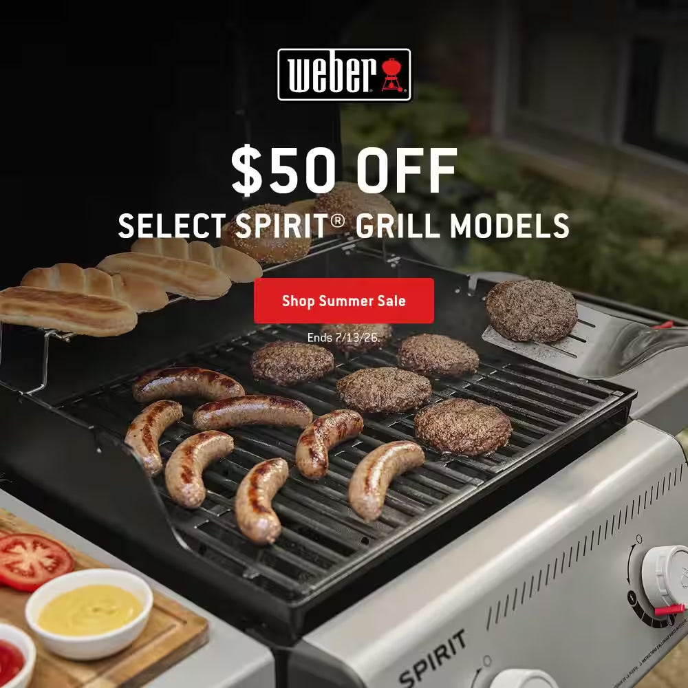 Spirit E-325 3-Burner Propane Gas Grill in Black with Powerful Boost Burners