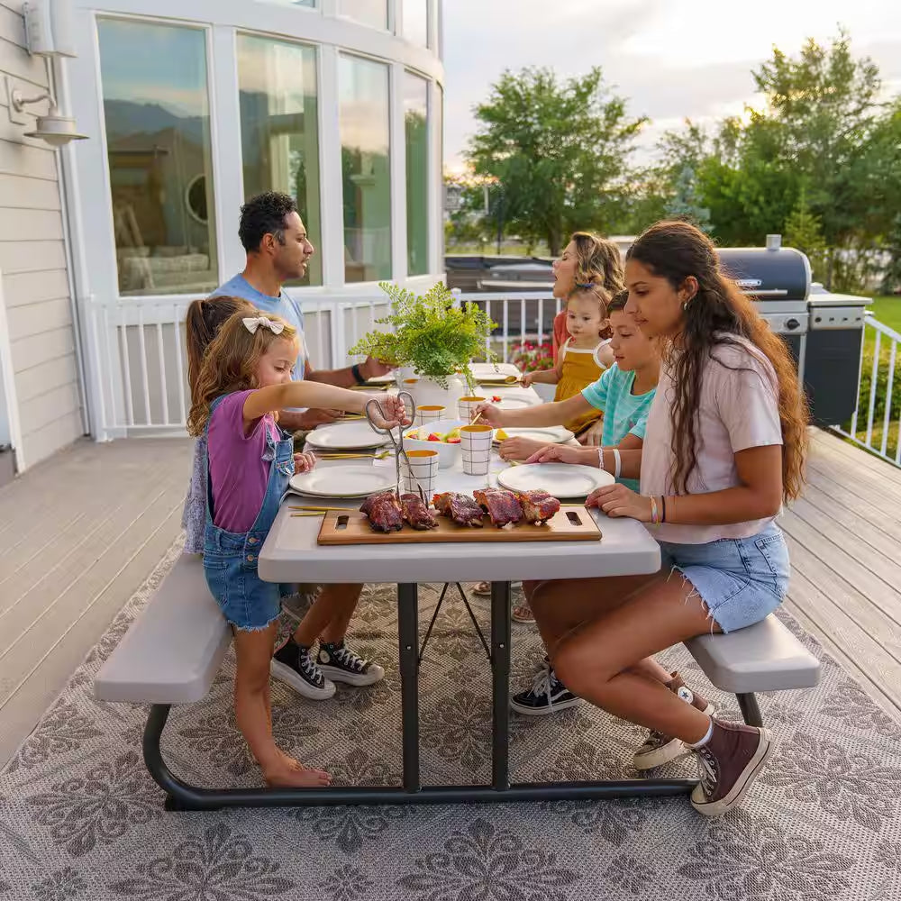 57 In. X 96 In. Commercial Grade Picnic Table