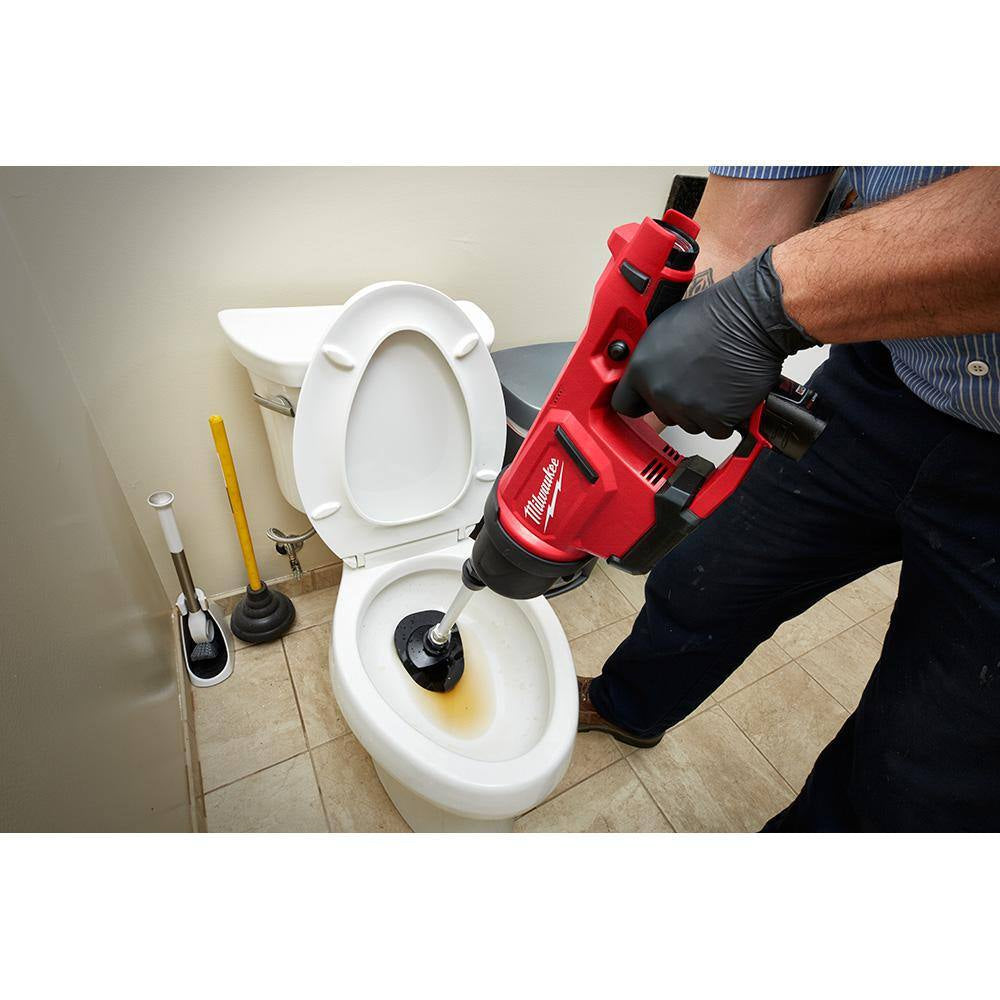 M12 12V Lithium-Ion Cordless Drain Cleaning Airsnake Air Gun Kit with M12 HACKZALL Reciprocating Saw