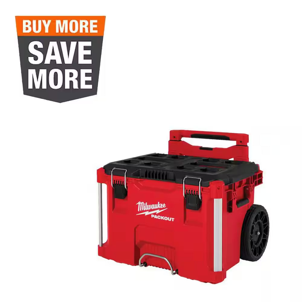 PACKOUT 22 In. Rolling Modular Tool Box Low Profile Handle