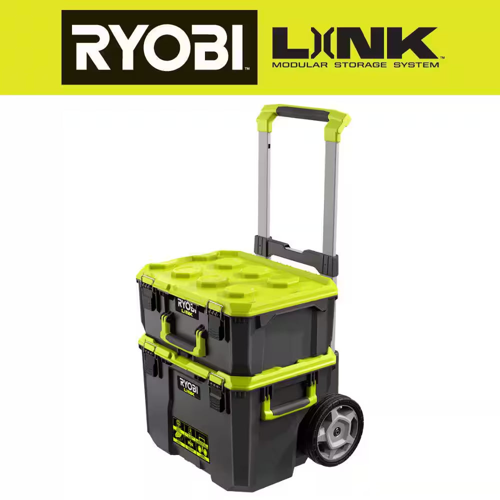 22.2 In. LINK Rolling Tool Box with Medium Tool Box, Standard Tool Box, and Tool Crate