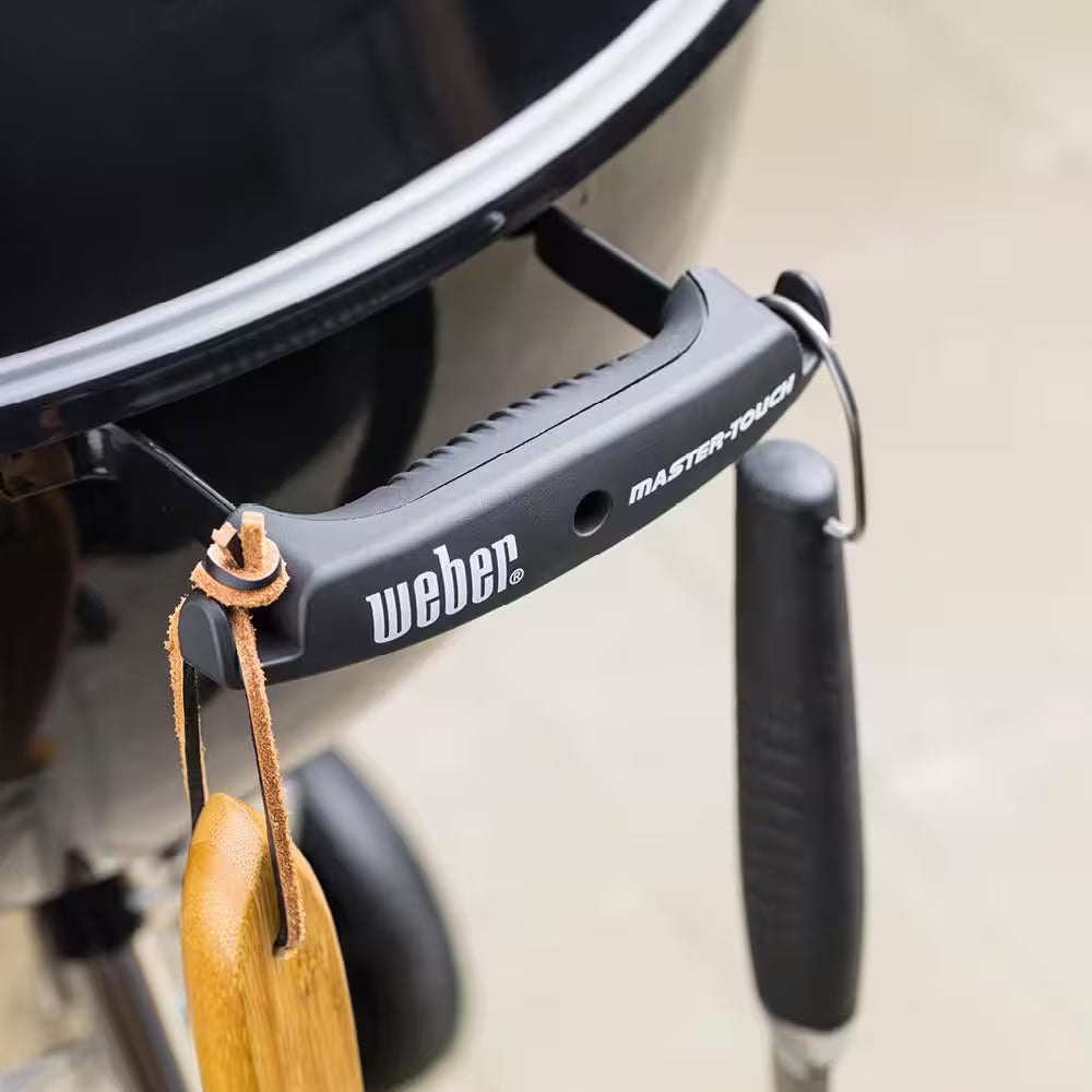 Master-Touch 22 In. Charcoal Grill in Black with Built-In Thermometer