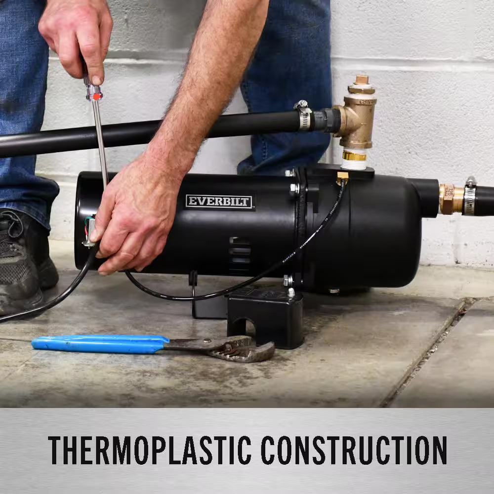 1/2 HP Plastic Shallow Well Jet Pump