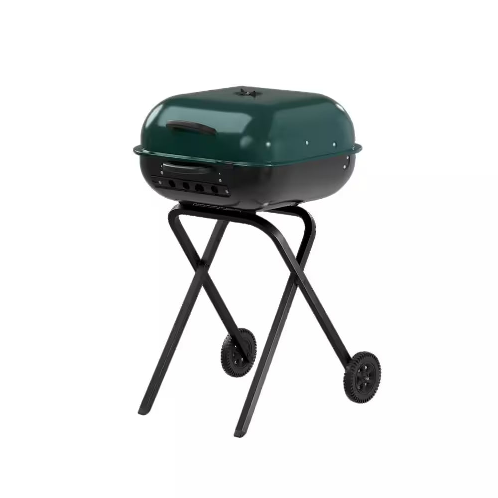 Walk-A-Bout Portable Red Charcoal Grill