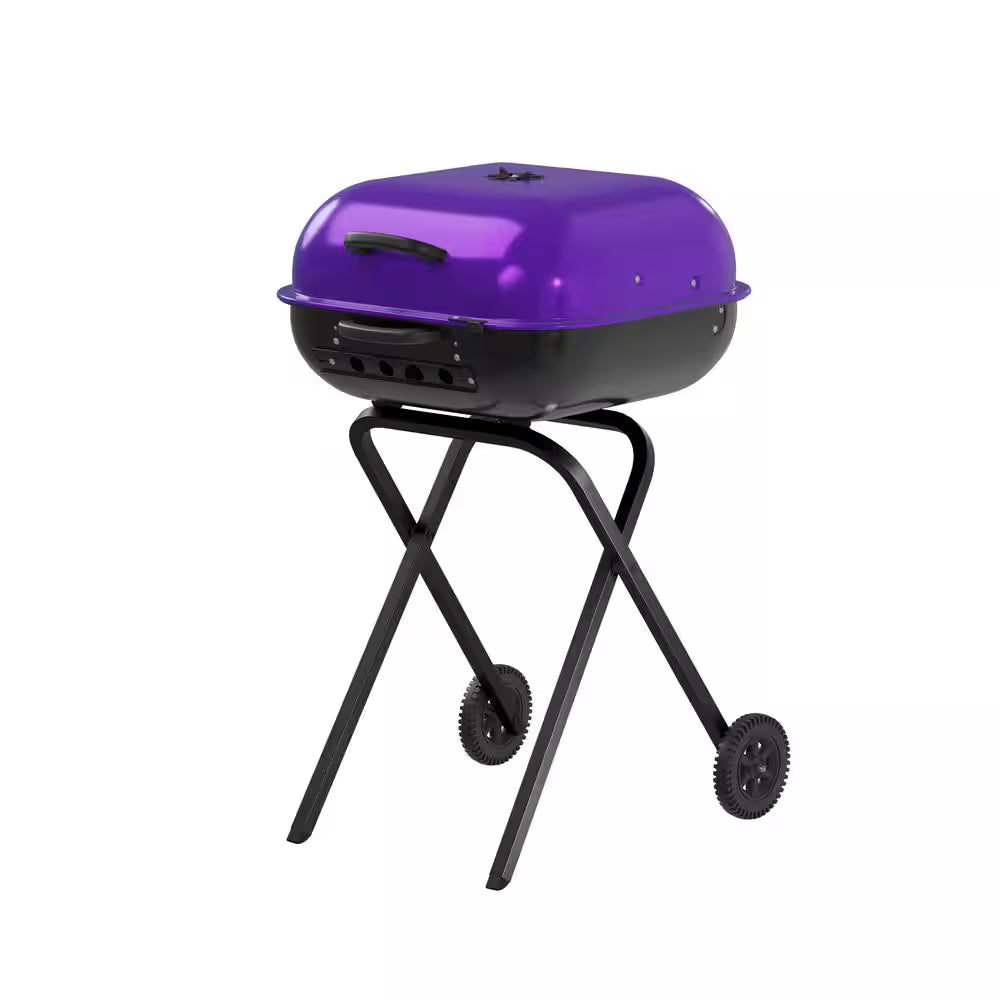 Walk-A-Bout Portable Red Charcoal Grill