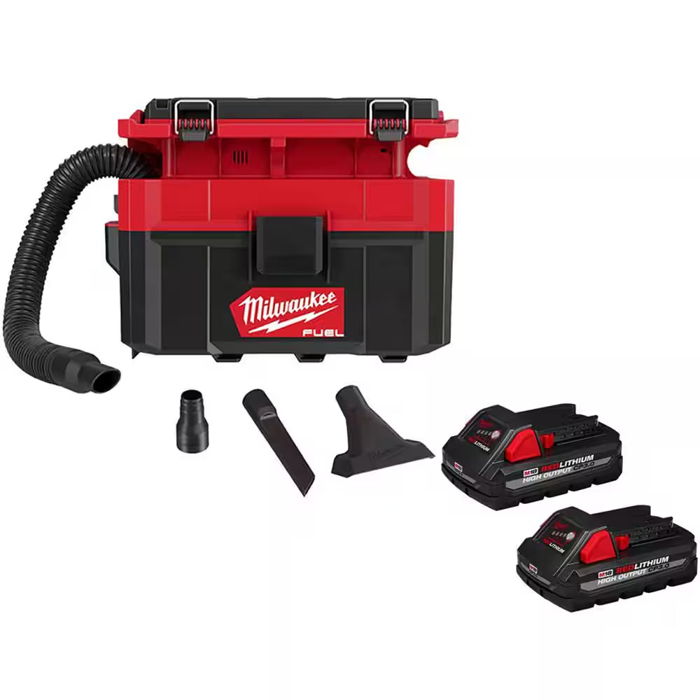 M18 18-Volt 2 Gal. Lithium-Ion Cordless Wet/Dry Vacuum with M18 XC 5.0 Ah Starter Kit