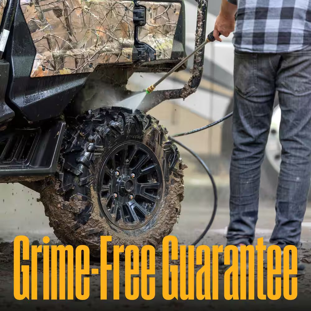 3400 PSI 2.6 GPM Gas Powered Axial Cam Pump Cold Water Pressure Washer with Soap Tank and 5 Quick Connect Tips