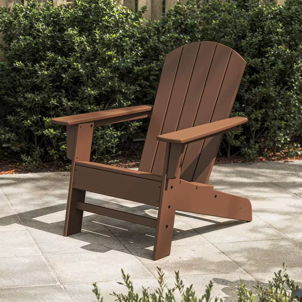 Seabrook Adirondack Chair in Slate Grey