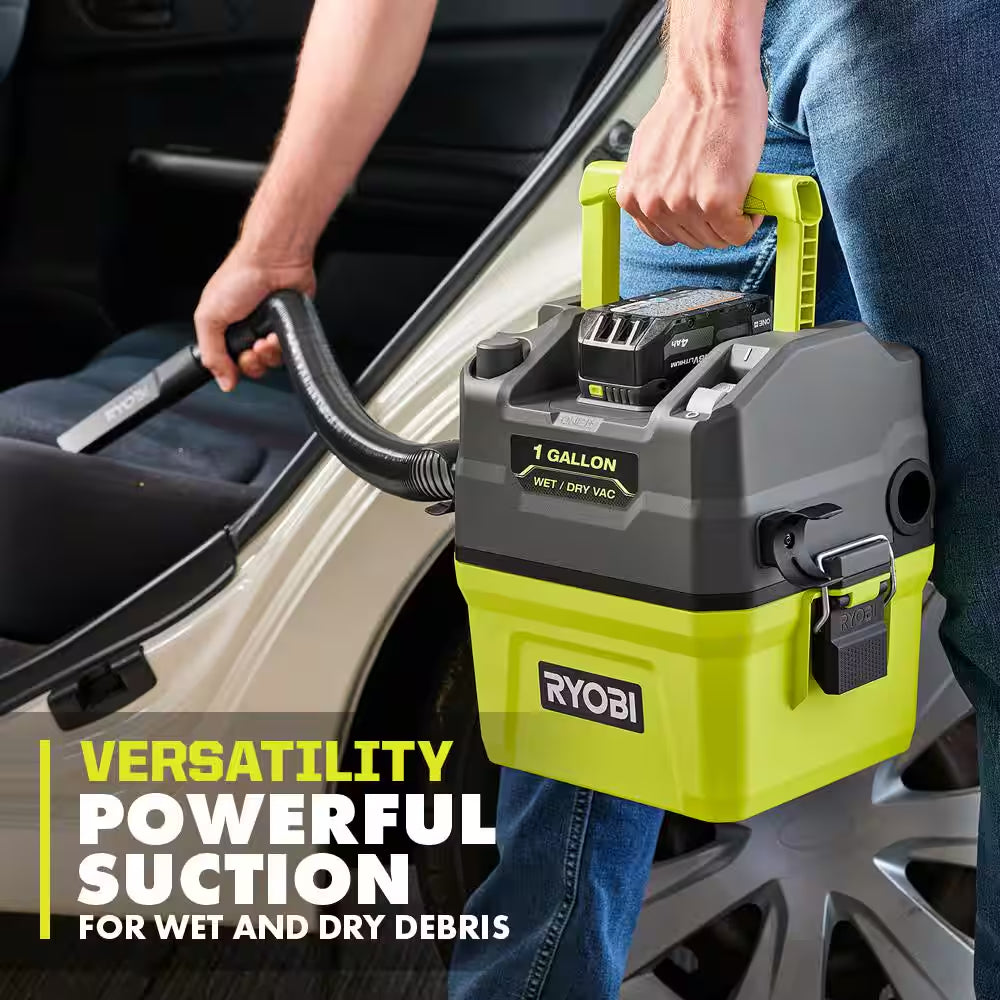 ONE+ 18V Cordless 1 Gal. Wet/Dry Vacuum (Tool Only)