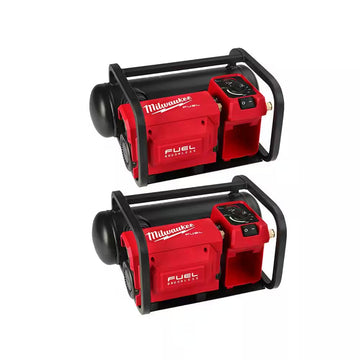 M18 FUEL 18-Volt Lithium-Ion Brushless Cordless 2 Gal. Electric Compact Quiet Compressor (2-Tool)