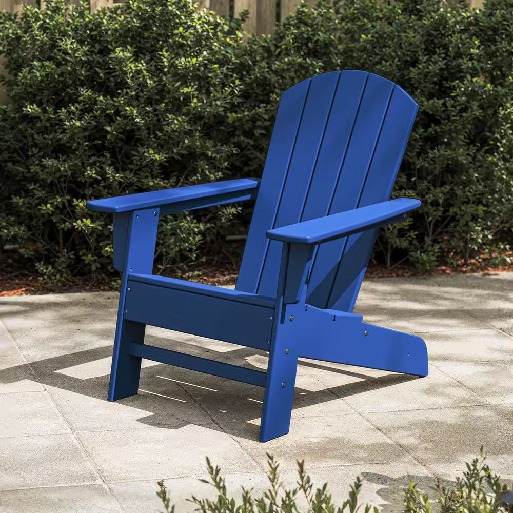 Seabrook Adirondack Chair in Slate Grey