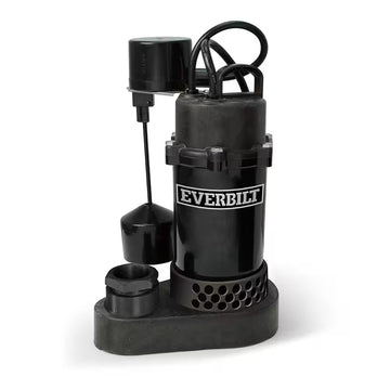 1/2 HP Aluminum Submersible Sump Pump Vertical Switch