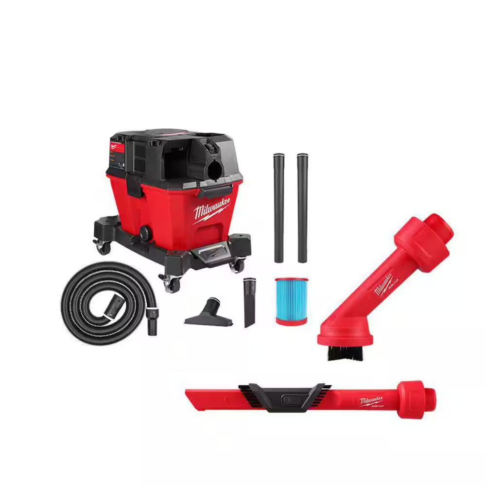 M18 18-Volt 2 Gal. Lithium-Ion Cordless Wet/Dry Vacuum with M18 XC 5.0 Ah Starter Kit