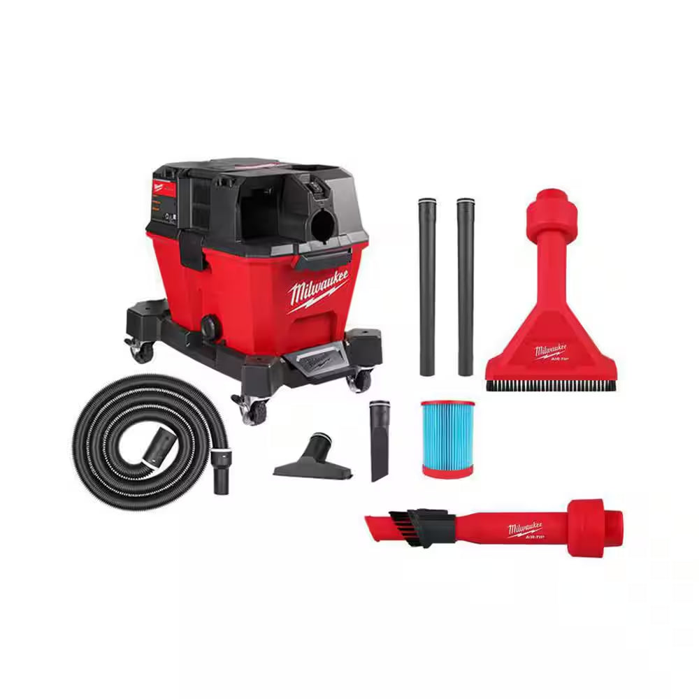 M18 18-Volt 2 Gal. Lithium-Ion Cordless Wet/Dry Vacuum with M18 XC 5.0 Ah Starter Kit