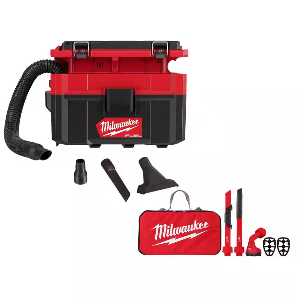 M18 18-Volt 2 Gal. Lithium-Ion Cordless Wet/Dry Vacuum with M18 XC 5.0 Ah Starter Kit