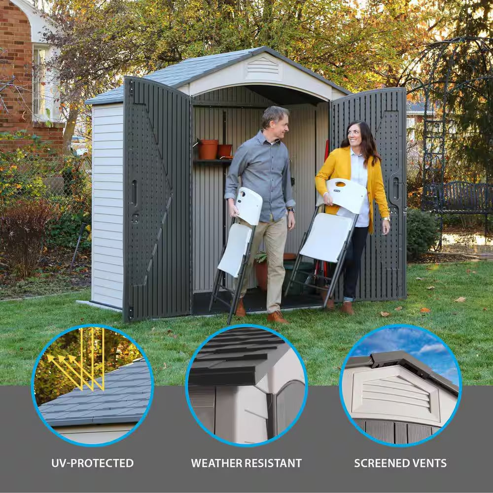 7 Ft. X 4.5 Ft. Resin Storage Shed