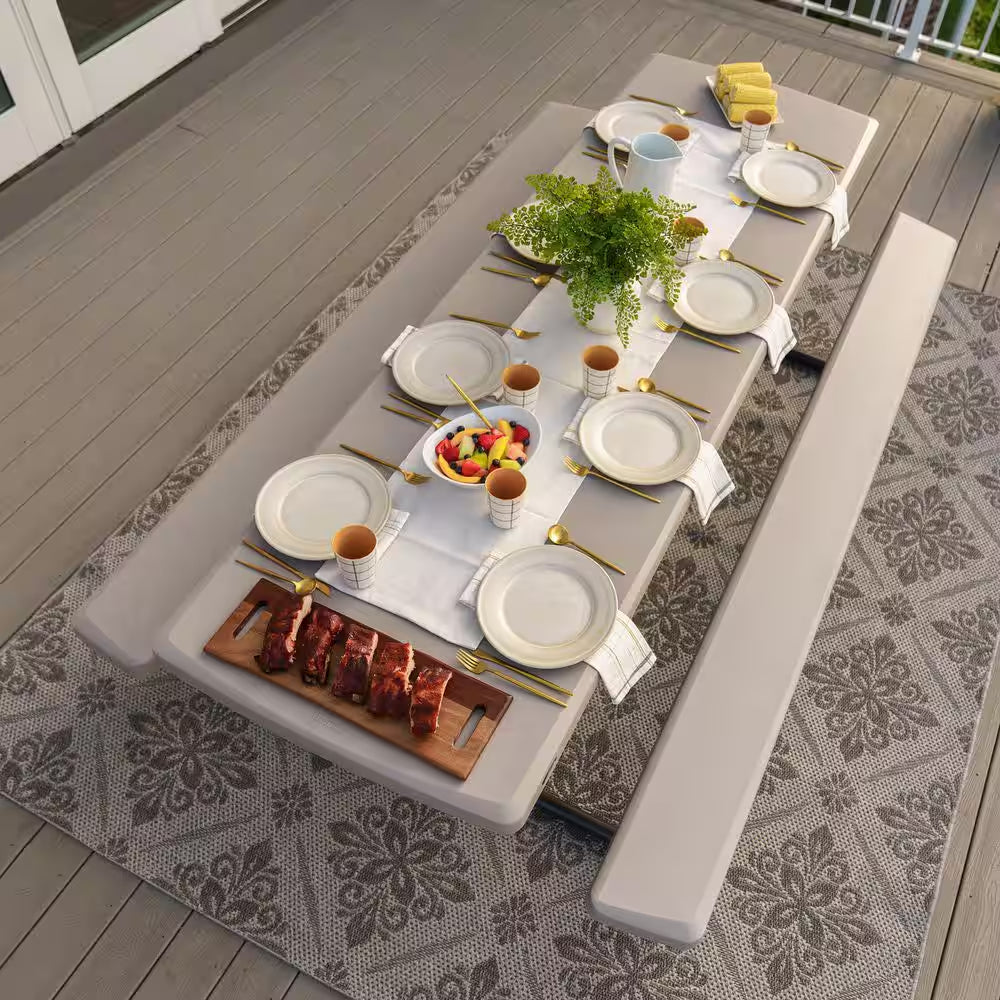 57 In. X 96 In. Commercial Grade Picnic Table