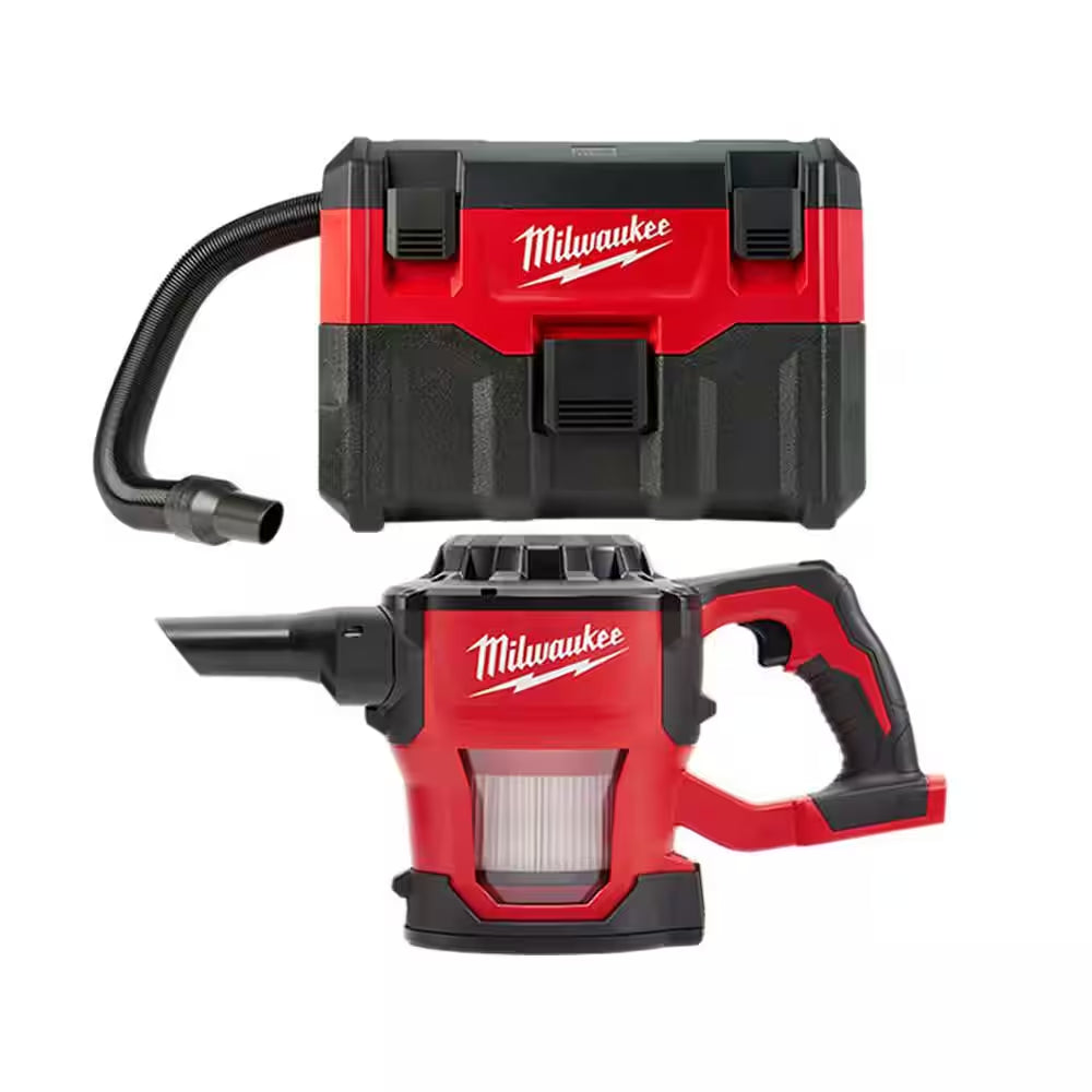 M18 18-Volt 2 Gal. Lithium-Ion Cordless Wet/Dry Vacuum with M18 XC 5.0 Ah Starter Kit